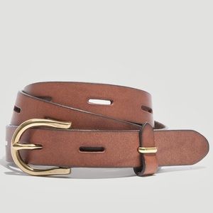 Madewell Backcountry Belt English Saddle Brown Small